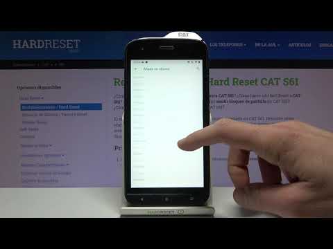 Cómo cambiar el idioma en CAT S61 - configurar el idioma