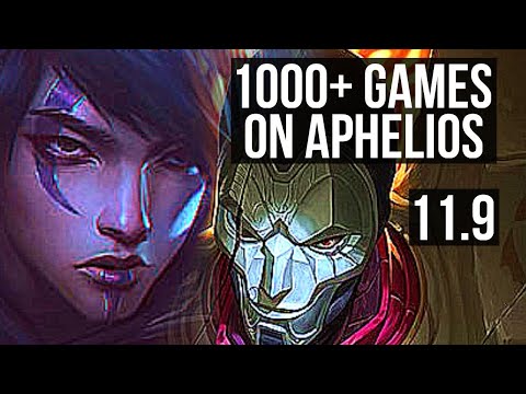 APHELIOS & Alistar vs JHIN & Thresh (ADC) | 7/1/3, 1000+ games, Dominating | NA Diamond | v11.9