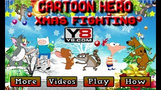 Cartoon Hero Xmas Fighting Flash Gameplay No Commentary