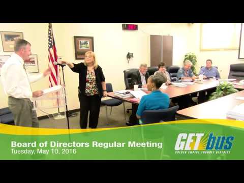 Golden Empire Transit Board Meeting 05-10-16
