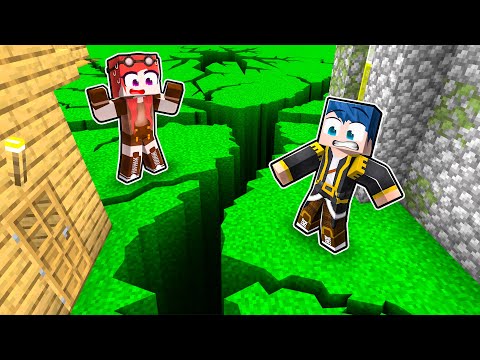 IL MONDO DI MINECRAFT SI È SPACCATO A METÀ!