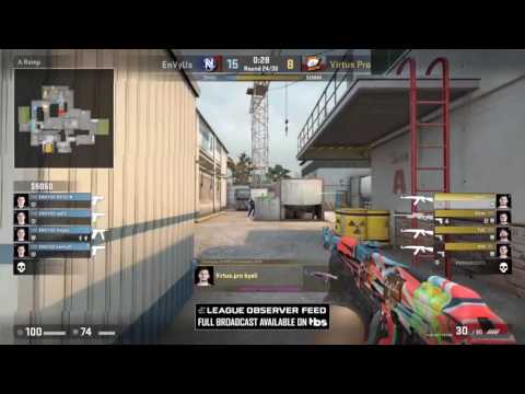 EnVyUs ECO'd vs Virtus Pro - ELEAGUE