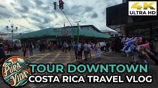 [4K] Walking Tour Downtown San Jose, Costa Rica 🏙️ Grab Some Food & Sightseeing #costarica