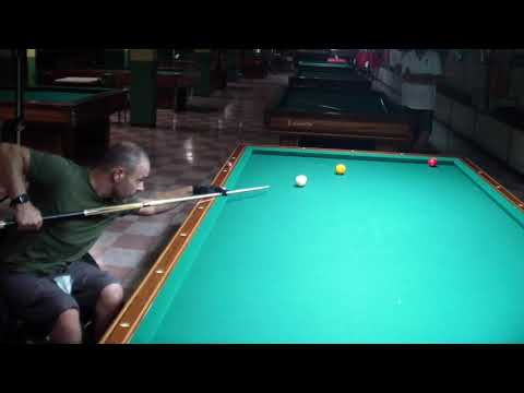 Biliardo in Carrozzina Italia:  allenamento a Carambola