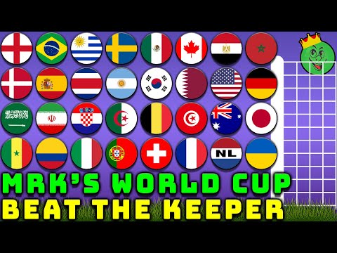 Beat the Keeper MRK's World Cup Marble Race Tournament / Marble Race King