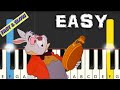 I M LATE Alice In Wonderland EASY PIANO