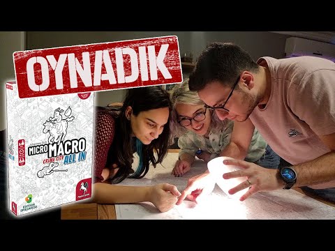 MicroMacro: Crime City – All In - Oyun Oynanış - Kutu Oyunu Falan