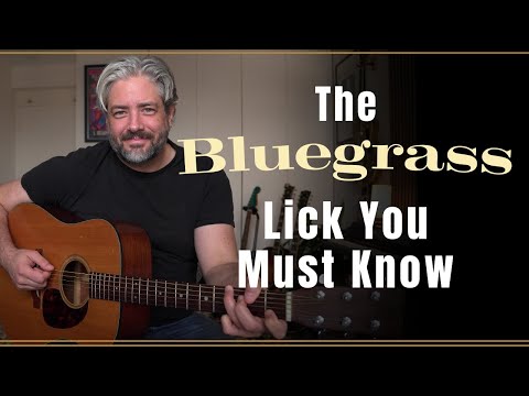 Bluegrass Guitar G Run  - All Shapes All Positions and Over I-IV-V