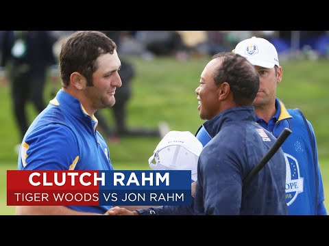 Jon Rahm & Tiger Woods' THRILLING Back Nine Battle | 2018 Ryder Cup