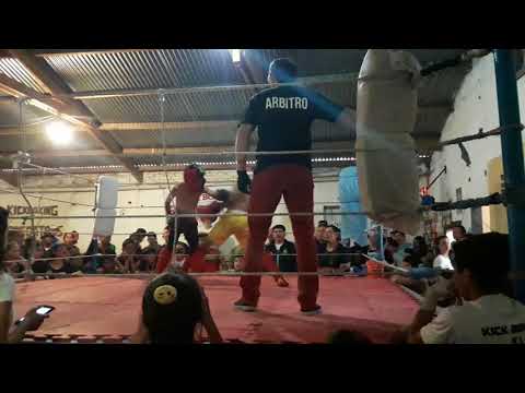 Pelea de Kick boxing amateur Matias Bogao