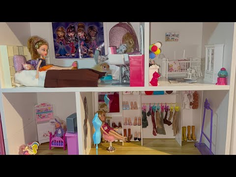 DECORATING THE BRATZ'S 5-LEVEL MANSION / MAKING THE FIRST BRATZ MANSION