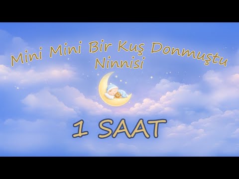 Mini Mini Bir Kuş Donmuştu Ninnisi 🌙 | 1 Saat Sakin Uyku | Sözlü & Enstrümantal