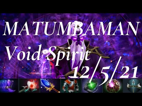 MATUMBAMAN mid Void Spirit, Crystallize Spectre vs Miracle- carry Clinkz - like an Economy book