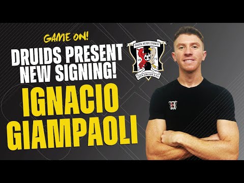 Ignacio "Colo" Giampaoli - Cefn Druids AFC - Wales Premier League Football Highlights touches, goals