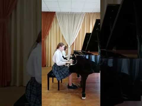 Фортепианный дуэт: Темникова Алиса и Сатыева Алена
