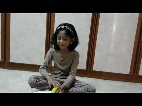 Kanu making pan cake😋