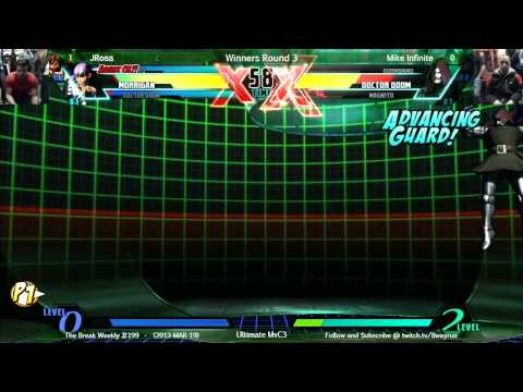 The Break #199 - UMvC3 W3 - JRosa VS Mike Infinite