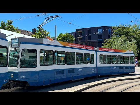 Zürich VBZ Tramlinie 14 | Seebach - Milchbuck