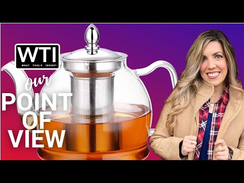 Hiware Glass Infuser Teapot - WTI product video review