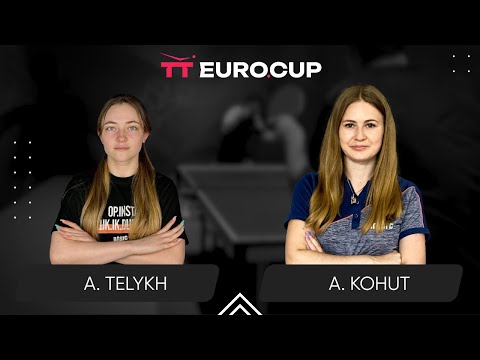 19:40 Anastasiia Telykh - Alina Kohut 03.04.2025 TT Euro.Cup Women Ukraine Star Table 3