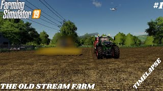 Récolte mais grain (nouvelle moiss-batt) | Farming Simulator 19 | The Old Stream Farm | #1