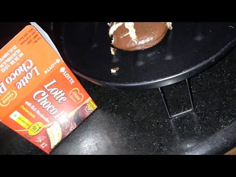 Lotte Choco in Mirco oven 😋😋