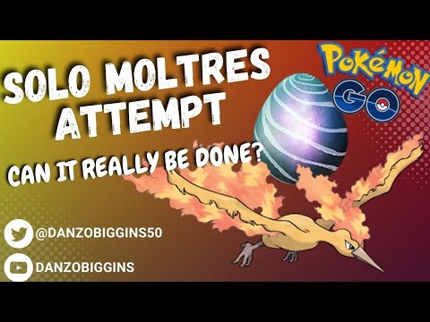 SOLO MOLTRES in Pokémon GO! Is it really possible? 👀🫣