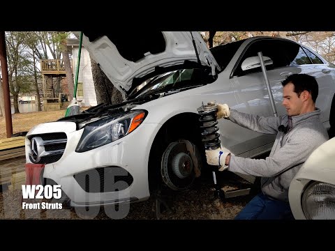 W205 Front Struts   HD 1080p