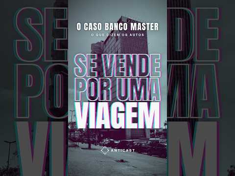 BRB, Banco Master e uma viagem para a Disney | AntiCast 527 #Shorts
