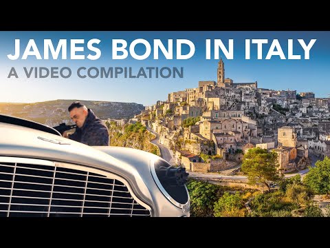 JAMES BOND IN ITALY - a compilation (1962-2021)