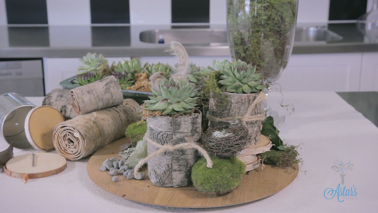 Woodland Table Centrepiece Floristry Tutorial