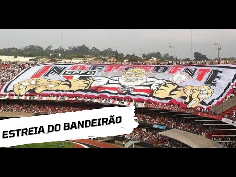 ESTREIA DO BANDEIRÃO - TORCIDA INDEPENDENTE