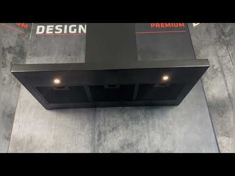 Design Line 8001 - 60 cm - seinä - musta - Smarthome