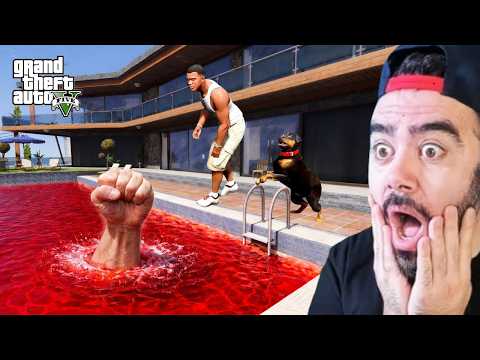 FRANKLIN HAVUZUN KİLİDİNİ AÇTI BİRİ ÇIKTI! - GTA 5 MODS