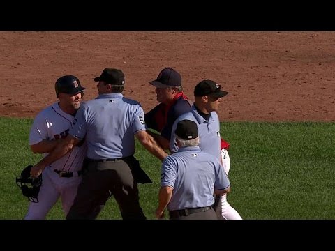 SEA@BOS: Ross ejected after disputing strikeout
