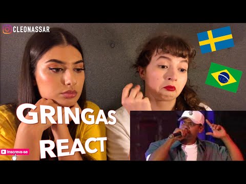 GRINGAS REAGINDO A RACIONAIS MC'S!