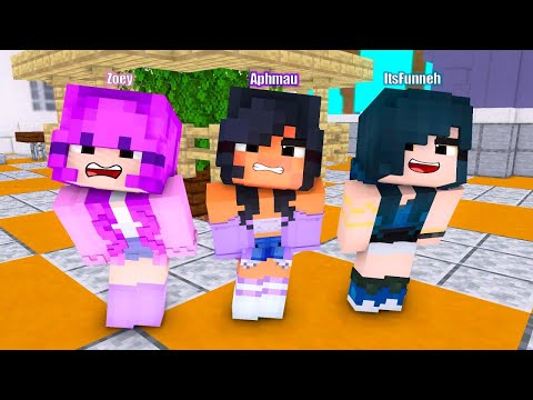 COUPLE DANCE | Aphmau, ItsFunneh, Maizen, Cash, Nico | SUPERIDOL DANCE - Minecraft Animation