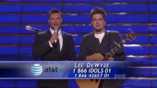 Lee Dewyze: The Boxer [ TOP 2] -First Song &quot;Round 1&quot;