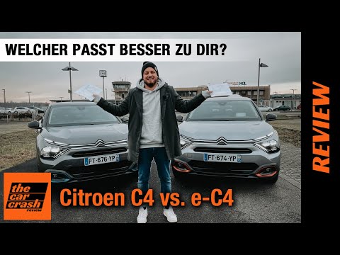 Citroen C4 vs. e-C4 - Welcher passt besser zu dir: Benziner oder Elektro? 🤷‍♂️ Review | Test | 2021