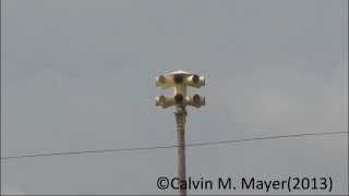 preview picture of video 'Bloomville, OH Sentry 15v2t Siren Test 6-1-13'