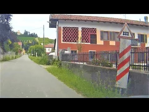Passaggio a livello Boglietto (AT) Strada Comunale Bruciata # railroad crossing # bahnübergang