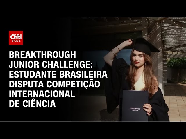 Brasileira disputa "Oscar da ciência" nos EUA com vídeo sobre proteínas | AGORA CNN