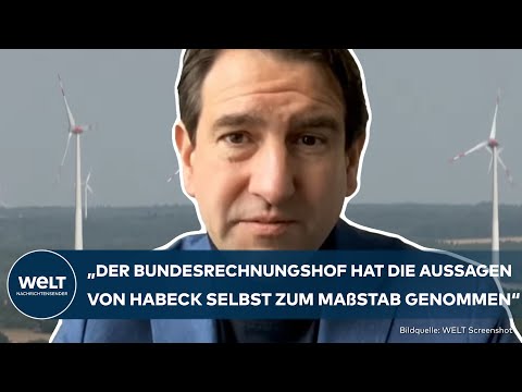 AMPEL-KRISE: Bundesrechnungshof kritisiert Energiewende - Andreas Jung (CDU) bei WELT TV