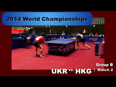 2014 WTTC Men's Team - Group B: UKR - HKG Match 2: Oleksandr Didukh v Tang Peng
