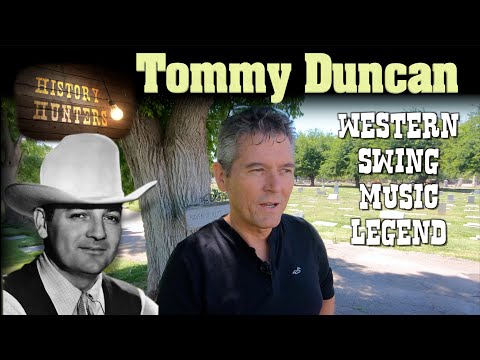 Western Swing Legend Tommy Duncan's Grave in Merced, California