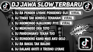 Download lagu DJ RA PENGEN LIYANE PENGENKU SIJI MUNG KOWE (DUMES) DJ JAWA SLOW TERBARU 2023 FULL ALBUM mp3