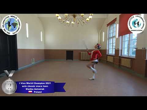 solo classic mace teen - I Vice World Champion 2021 - Marika Antoniuk