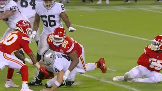 Raiders vs Chiefs Roughing the Passer Call