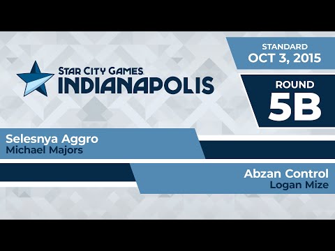 SCGINDY: Round 5b - Michael Majors vs Logan Mize | Standard