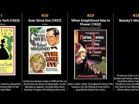 Marion Davies - Best movies